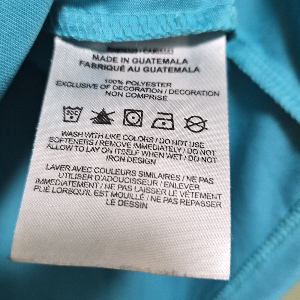 Nike Womens Aqua Blue Tank Top - Picture 3 of 5